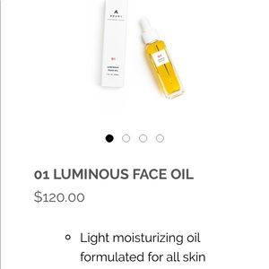 Apothecary 01 Luminous Face Oil